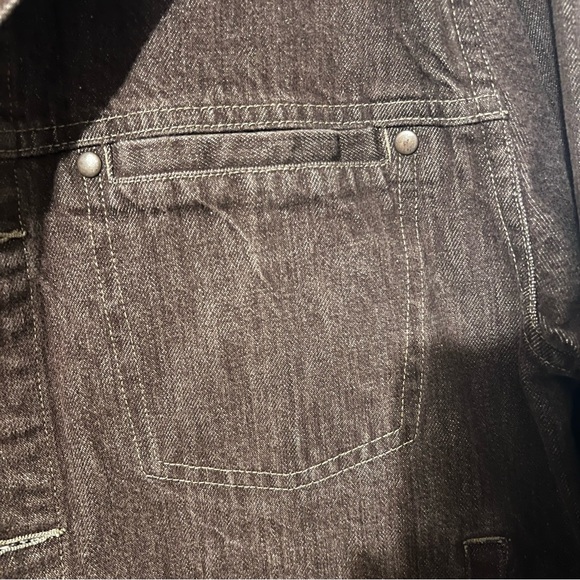 J. Crew Dark Brown Denim Jacket - Picture 4 of 7